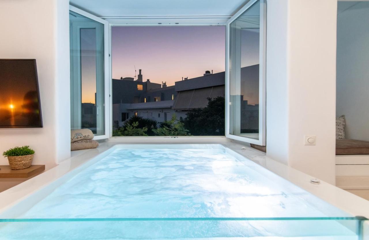 Vincenzo Family Rooms Тинос Экстерьер фото